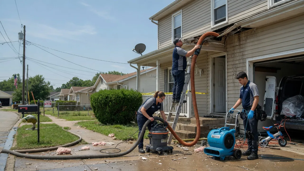 Water Damage Restoration in Jobstown, NJ near me
